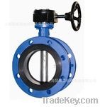 marine worm gear butterfly valve flange type