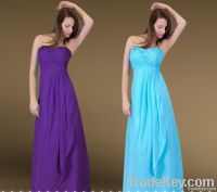 Sweetheart floor length Off the shoulder Bridesmaid Dresses