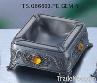 metal ashtray