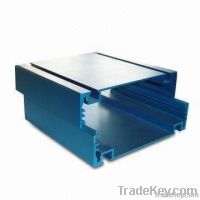 Aluminium extruded enclosures with various kinds of surface treatment