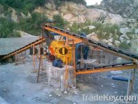 Rock crushing plant