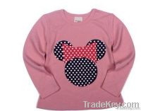 100%cotton knitted girlÃ¢ï¿½ï¿½s T-shirt