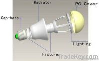 4W MCOB LED Bulb E14 R50