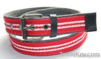 webbing fabric knitted belt