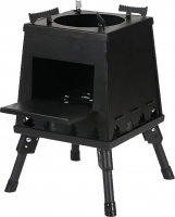 Outdoor Camping Tent Wood-burning Stove Foldable Portable Burning Stove Heating Tent Stove Picnic and Barbecue Fireplace