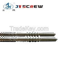 extrusion line twin screw barrel for piv pipe /sheet /profile