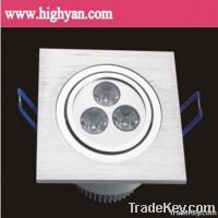 3W Square Led Ceiling Light