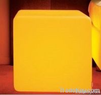 50 cm led glow cube table/chair