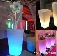 Illuminated Led Glow Flower Pot