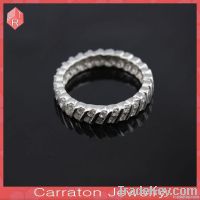 Wholesale CZ popular cheap couple love band ring