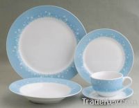 Round Porcelain Dinner Set