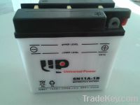 Dry Charged Vented Motorcycle Battery