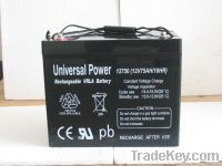 AGM lead acid battery 12V75AH