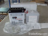 Dry Charged Vented Motorcycle Battery 12N5