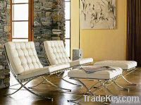 Barcelona Chair With Ottoman