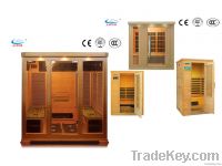 Luxurious 4-People Wooden Sauna Room (Customized)