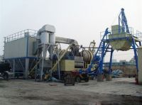 continuous asphalt mixing plant