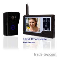 3.5&quot;Touch Wireless video doorbell