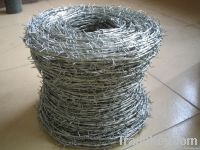 barbed iron wire