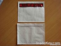 Sell packing list envelope, invoice enclosed-Self-Adhesive