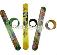 silkscreen pvc snap bracelet