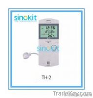 Digital Hygro-Thermometer TH-2 Display temperature humidity time and c