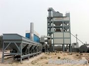 continuous asphalt mixing plant