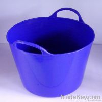 14L Small Plastic Flexible Bucket Animal Feed Trough