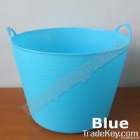 large plastic flexible construction trough