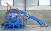 Whole tyre shredder machine
