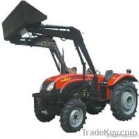 CE certified 40hp 4WD tractor with front end loader