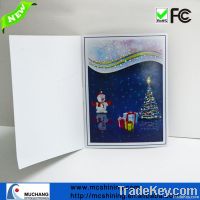 Led light up fashion greeting cards