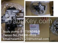 294000-0039 8973060449 Original common rail fuel pump for Isuzu 4HK1