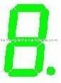 1.2INCH 7 segment pure green led display