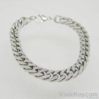 stainless steel link bracelet