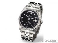 stainless steel watch