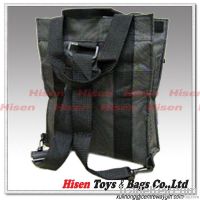 fashion 600D canvas school bag promotional backpack