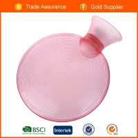 Transparent Pvc Hot Water Bottle With