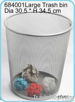 metal mesh round waste bin --large