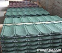 stone coated metal roof tile