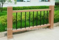 2012 Fire-resistant water proof wpc outdoor railing