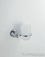 brass chrome plated tumbler holder