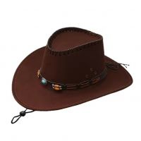 Cowboy Hat Unisex Wool Cowboy Hat