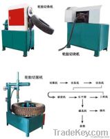 New generation tyre cutting machine