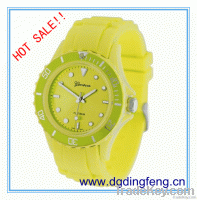 Dongguan Dingfeng Custom Silicone Jelly Watch unisex