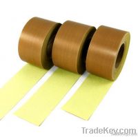 PTFE coated fiberglass adhesive tapes