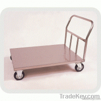 L type steel platform trolley, hand truck