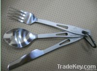 Titanium tableware