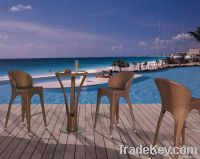 Outdoor furniture bar sets