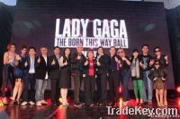 Indoor P10mm programmable led message display led video wall